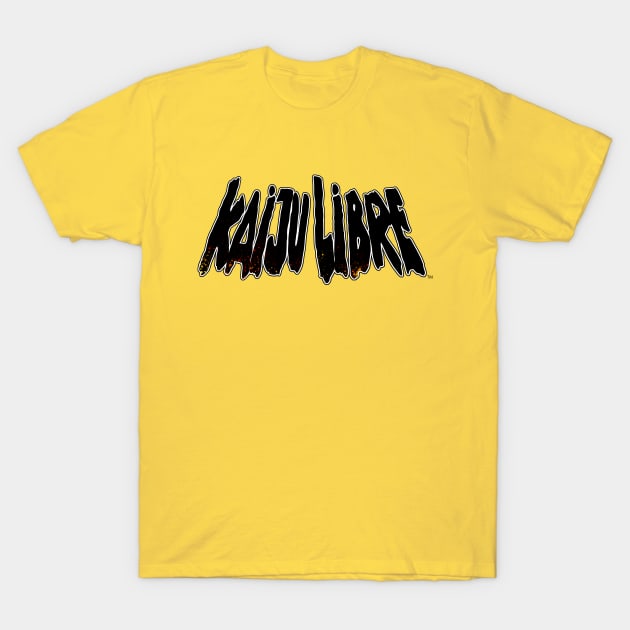 "KAIJU LIBRE" - Title Logo T-Shirt by Arc Welder Studios, LLC.